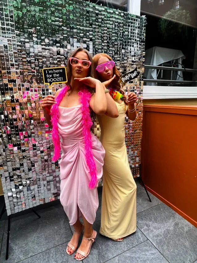 Party photo booth fun