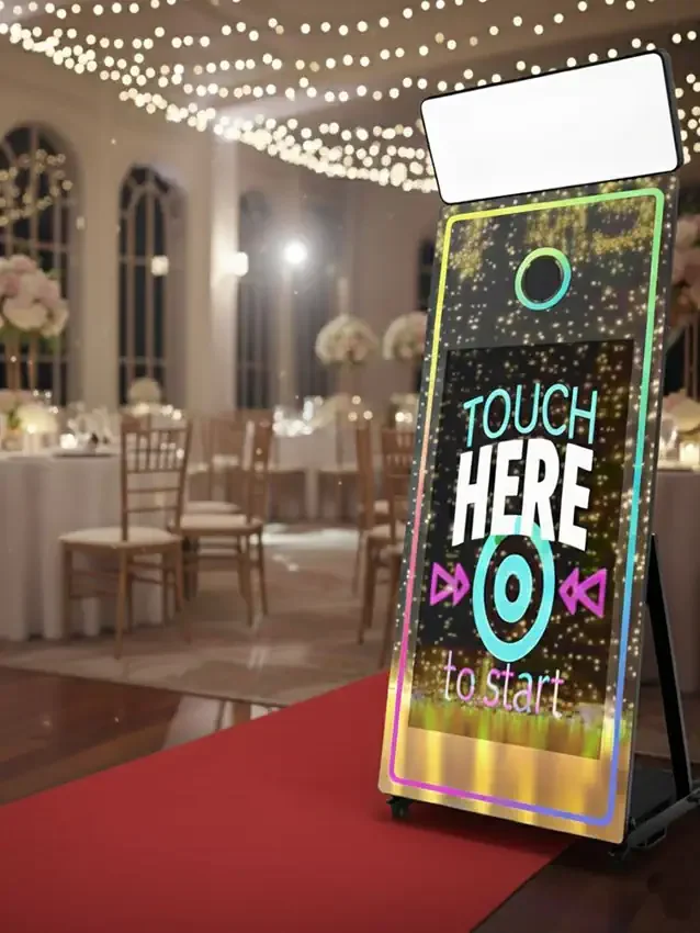 Clyde Side Events Magic Mirror Booth